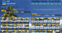 Desktop Screenshot of mpl-immobilier.com
